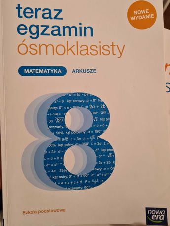 Teraz egzamin ósmoklasisty Matematyka Arkusze egzaminacyjne Janowicz