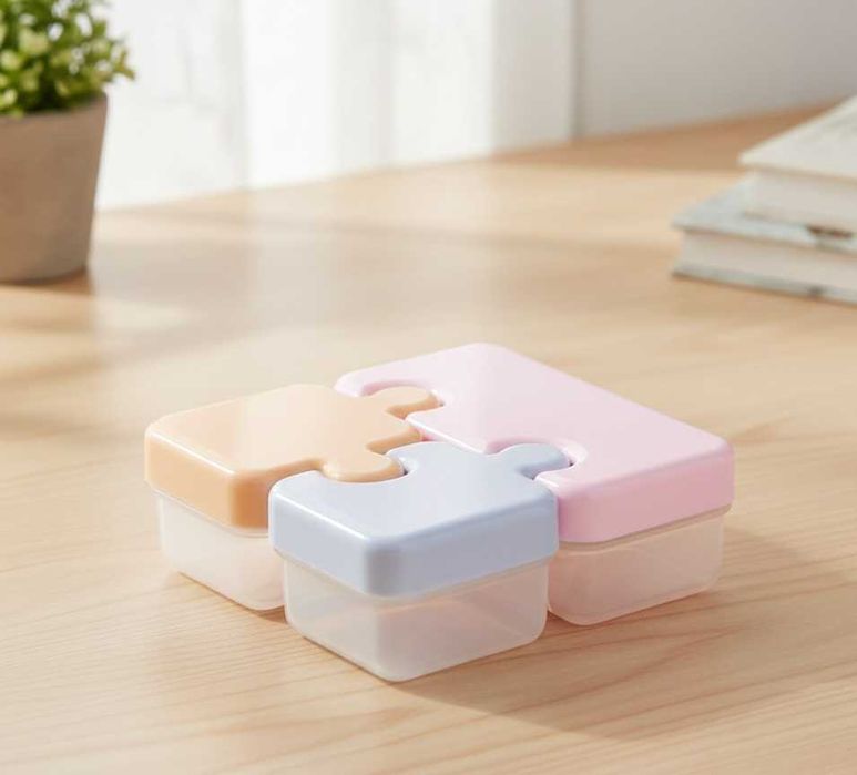 Ланч-бокс для їжі, перекусу, в школу, на пікнік