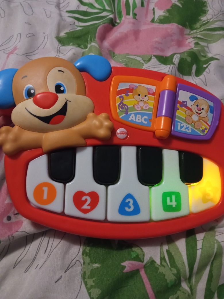 Pianinko szczeniaczka uczniaczka Fisher Price