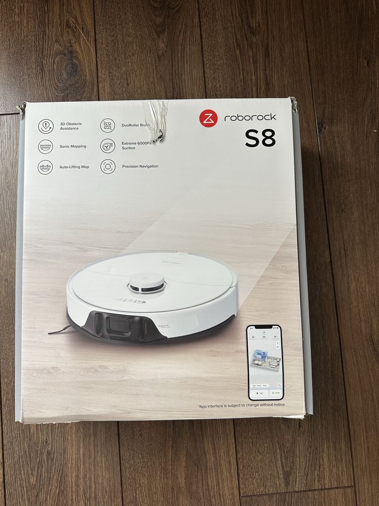 Робот пилосос Roborock S8