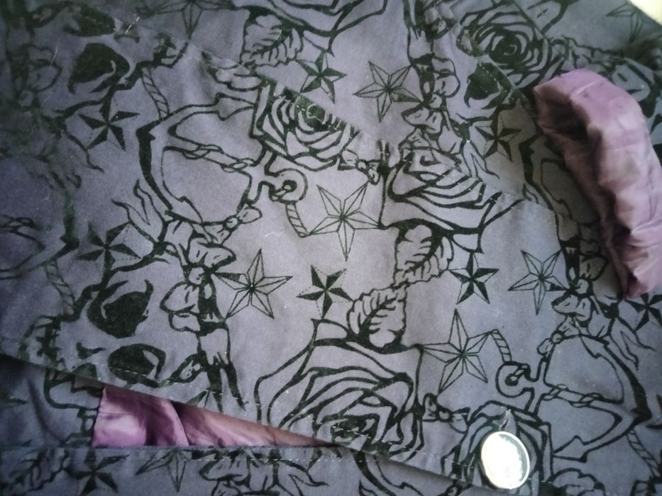 Фіолетове готичне пальто izabel