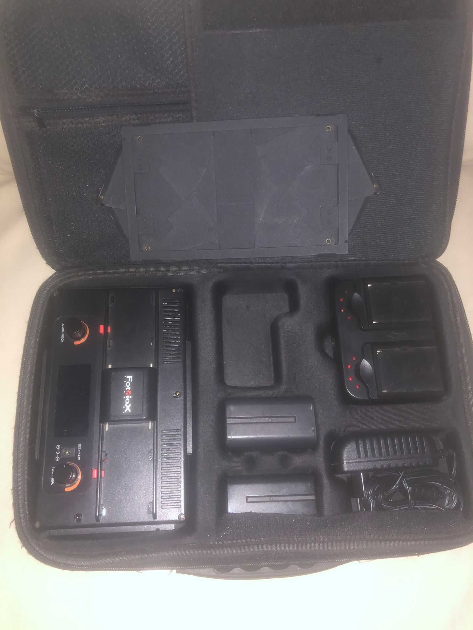Kit de luz de vídeo fotográfico fotodiox Pro led 312ds Professional