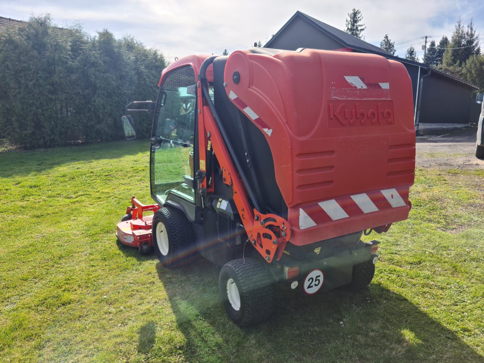 Kosiarka traktorek Kubota F3680 - 4x4, 36KM, 2 agregaty tnące