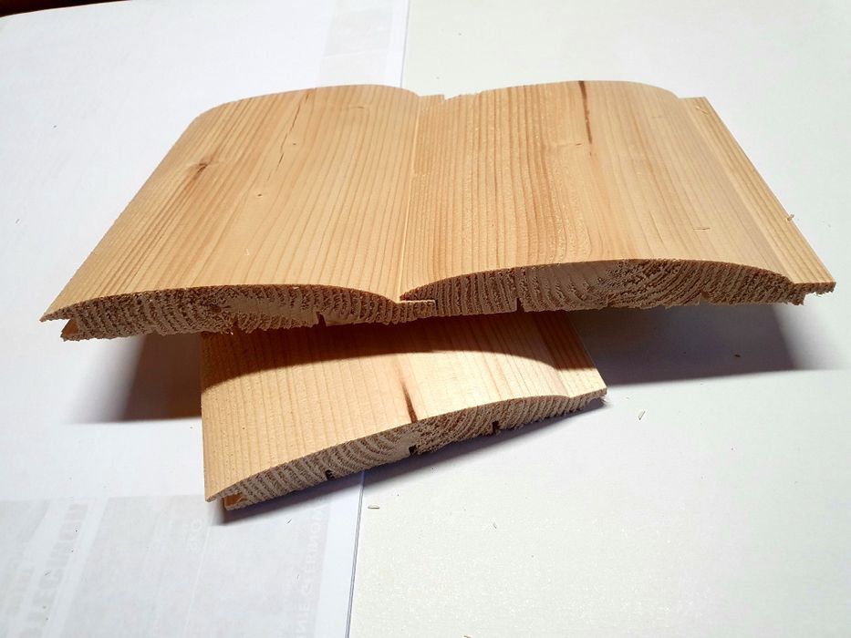 Deska elewacyjna imitacja bala lub płaską na twoją elewację Trakstyl