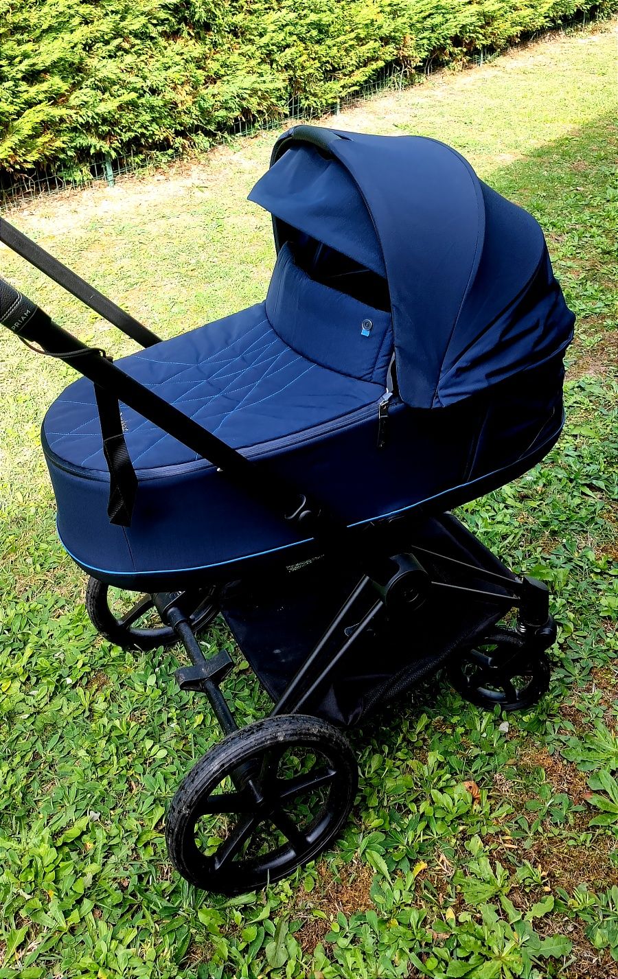 Cybex Priam Lux navy blue 2021 Люлька