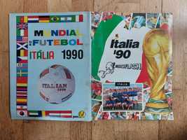 Caderneta de cromos "Italia '90" Completa/Excelente estado
