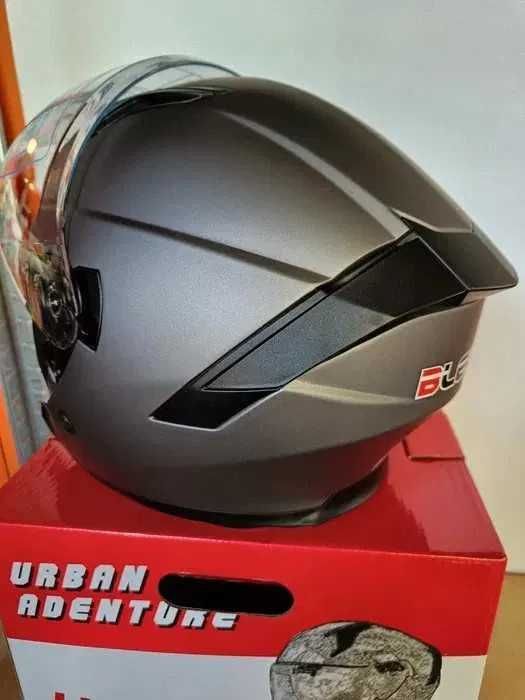Kask otwarty BLENDA grafit BLEXX rozmiar L