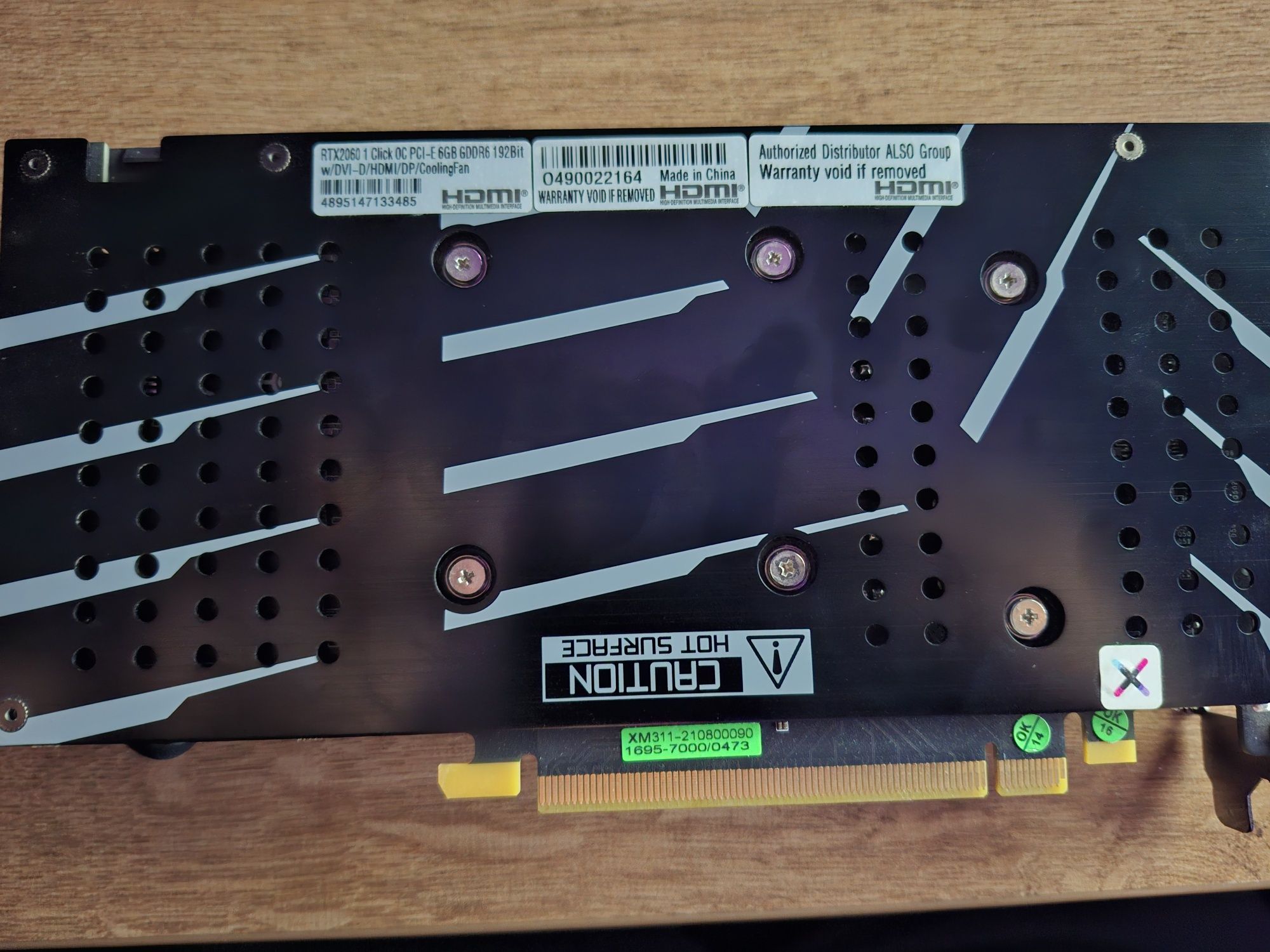 KFA2 GeForce RTX2060 6GB GDDR6