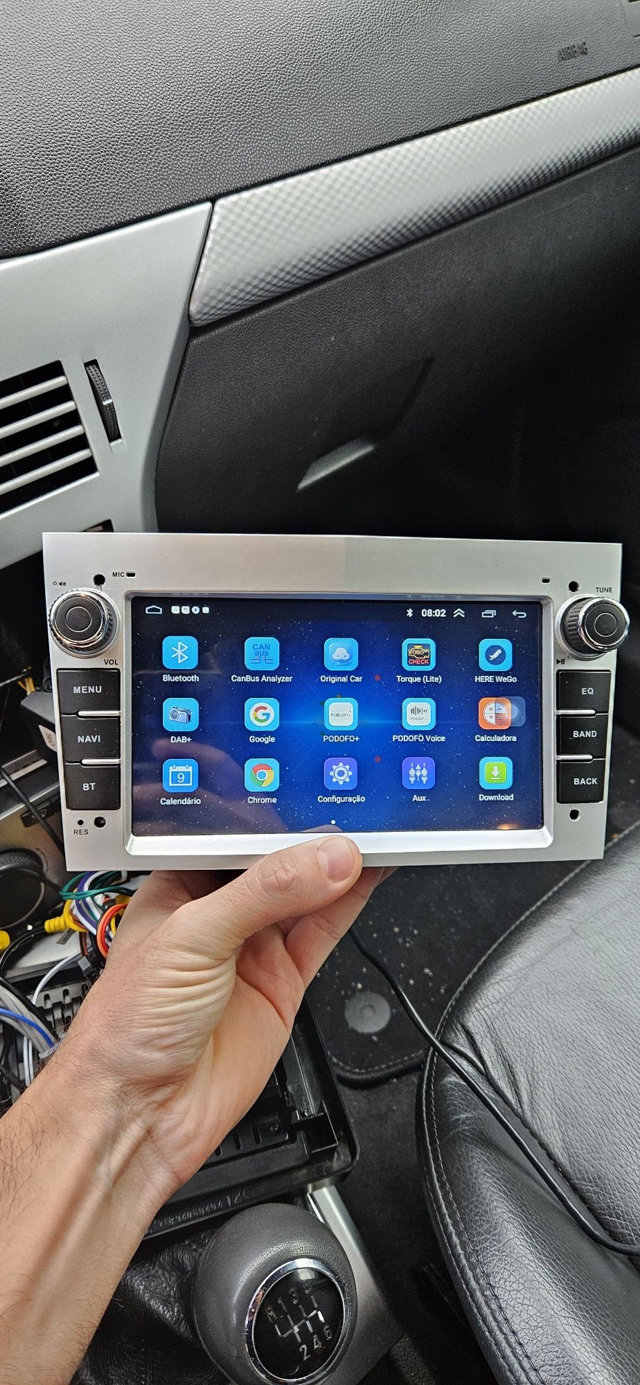 Rádio android Opel Astra H Vetra C Safira Signum Opel Corsa D