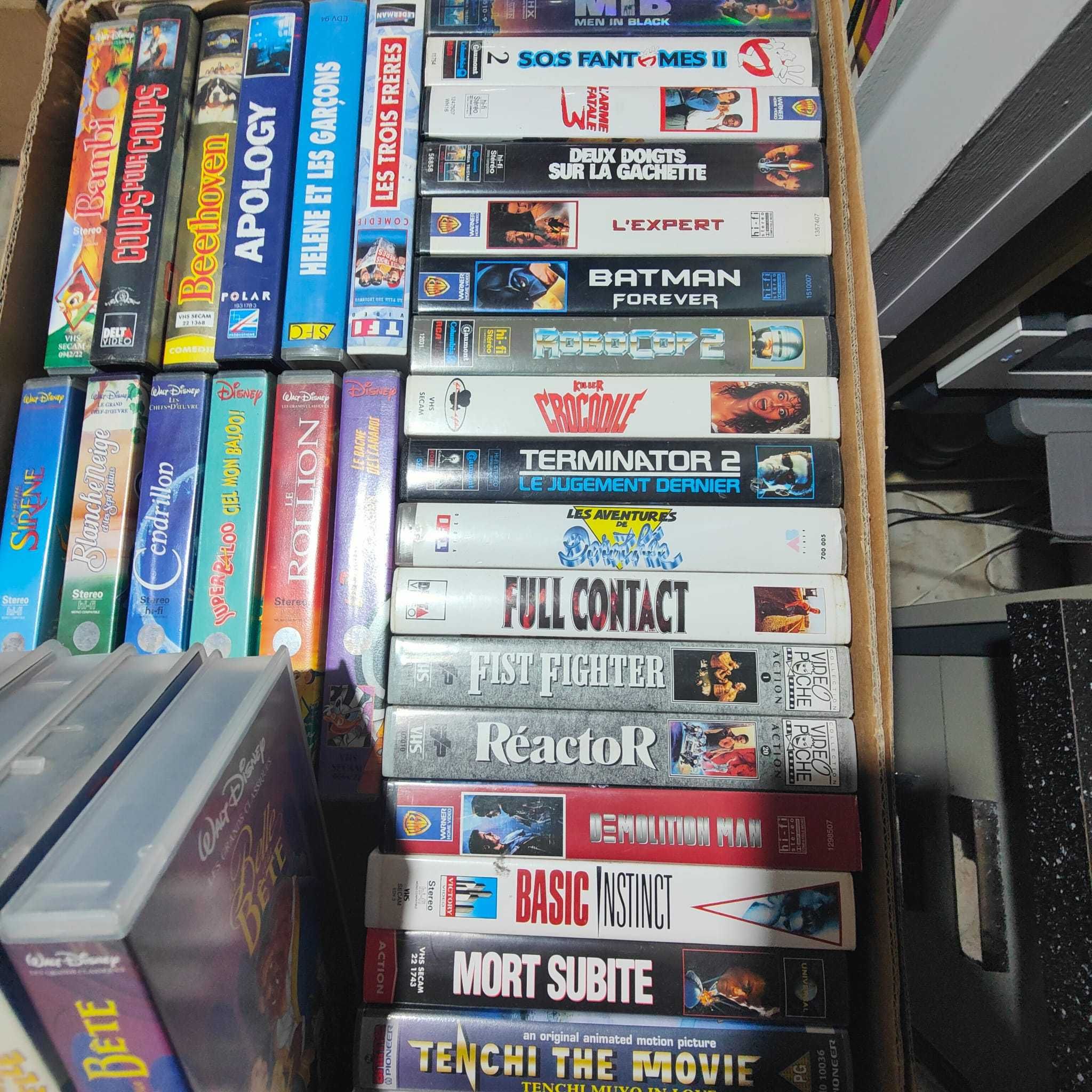 Lote VhsFR1 versão Francesa - Ver lista Abaixo - PROMOÇÂO 1 €