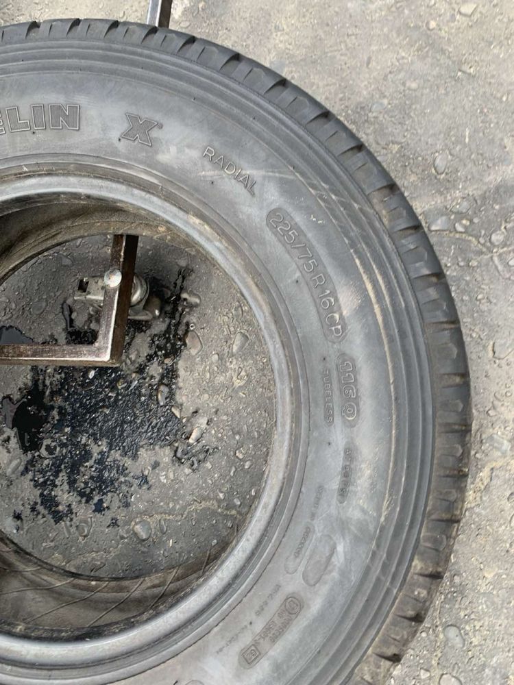 Шини 225/75 R16C пара Michelin 2021p всесезон 9мм