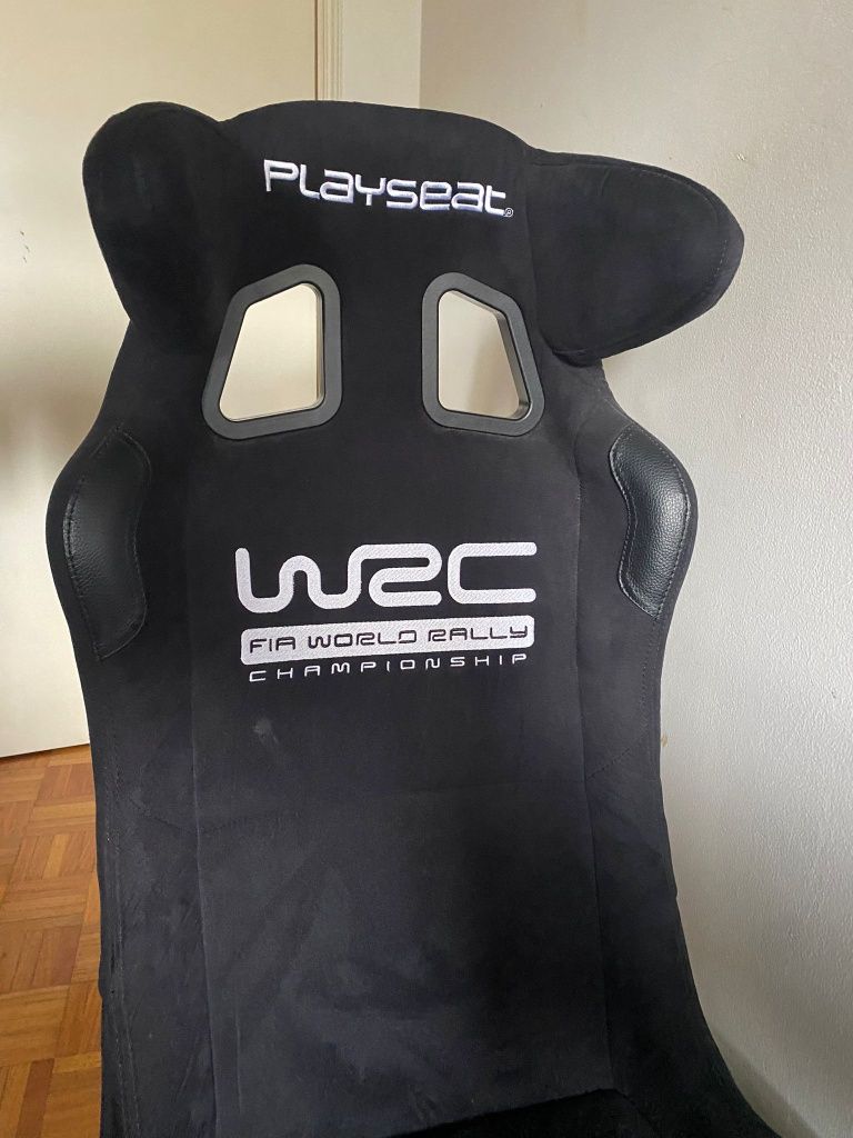 Cadeira WRC com volante e pedais ps4