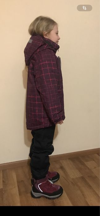 Зимова термо куртка Reima для дівчинки 8 років