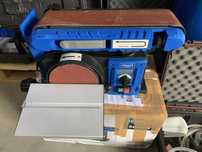 Szlifierka tasmowa Scheppach BTS900 Vario