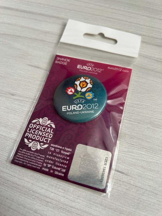 ШОК ЦЕНА! Оригинальные значки UEFA EURO 2012 | Коллекционные редкости!