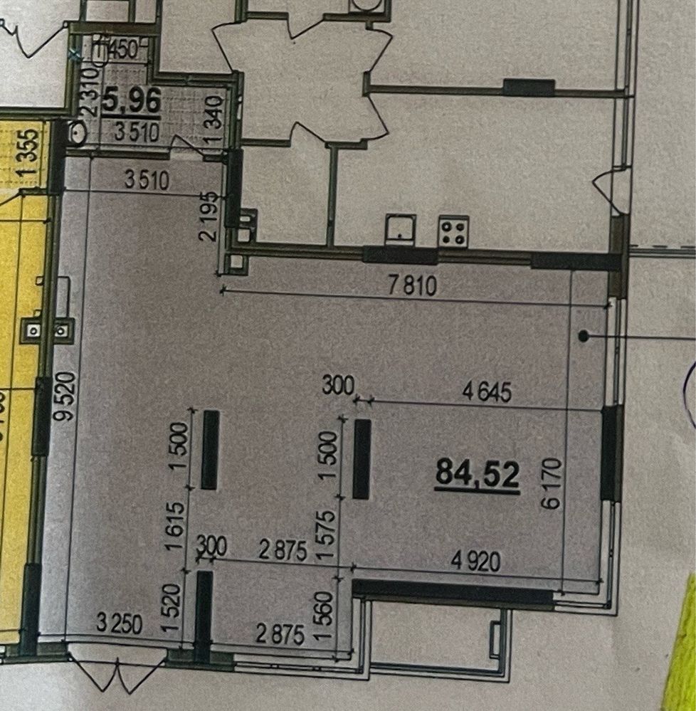 Продаж Комерція ЖК Варшавський хФасад 91 м2 дом 7.6