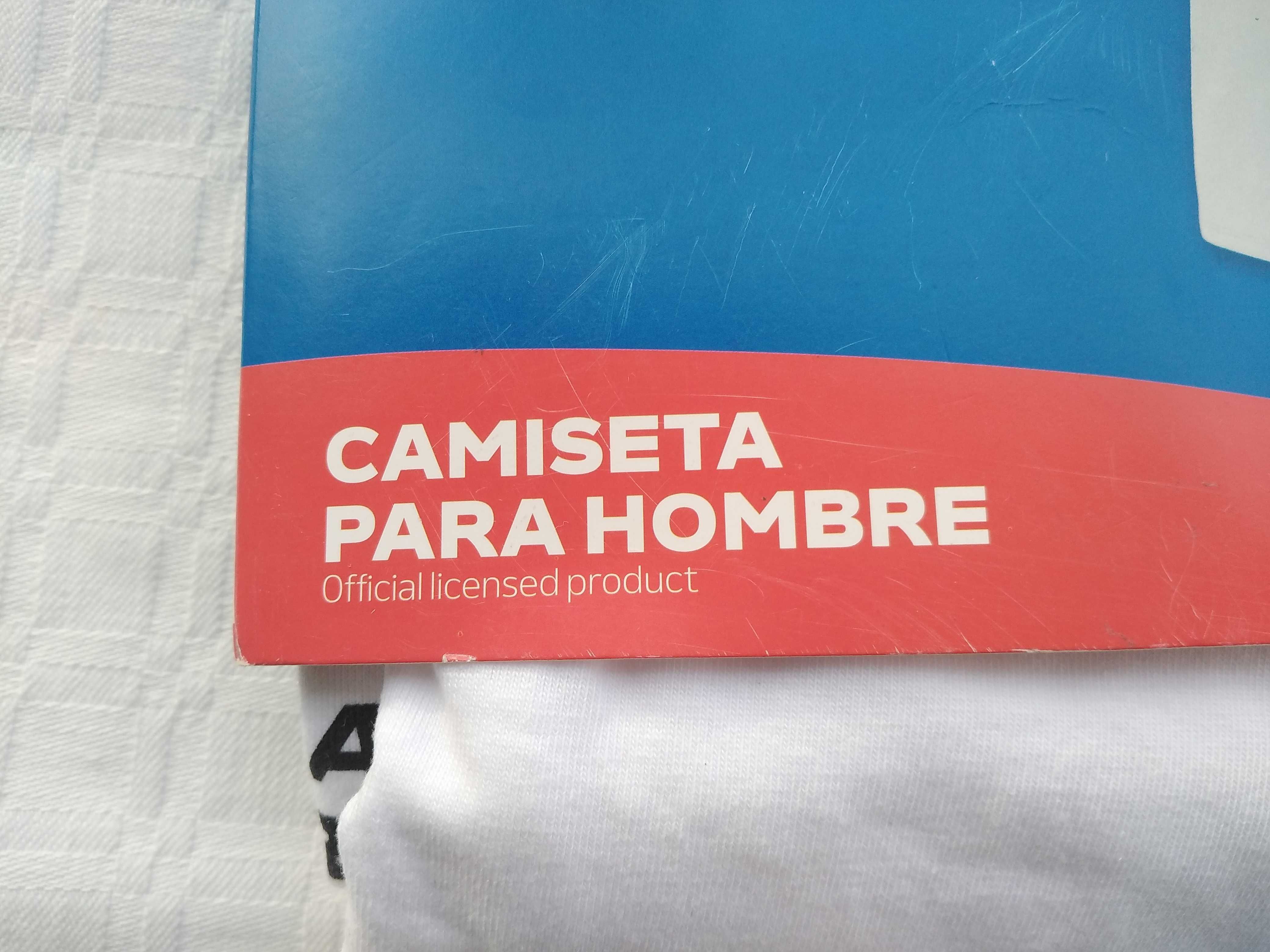 T-Shirt Branca Homem UEFA Euro 2024