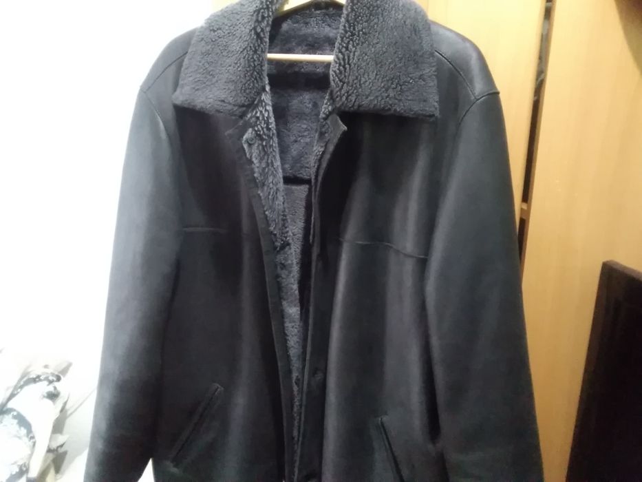 Kurtka skórzana zimowa