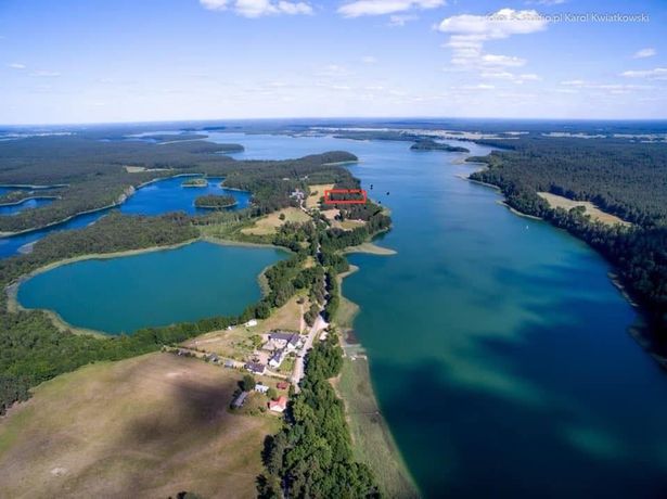 Unikalny kompleks działek z linią brzegowo jeziora Wigry