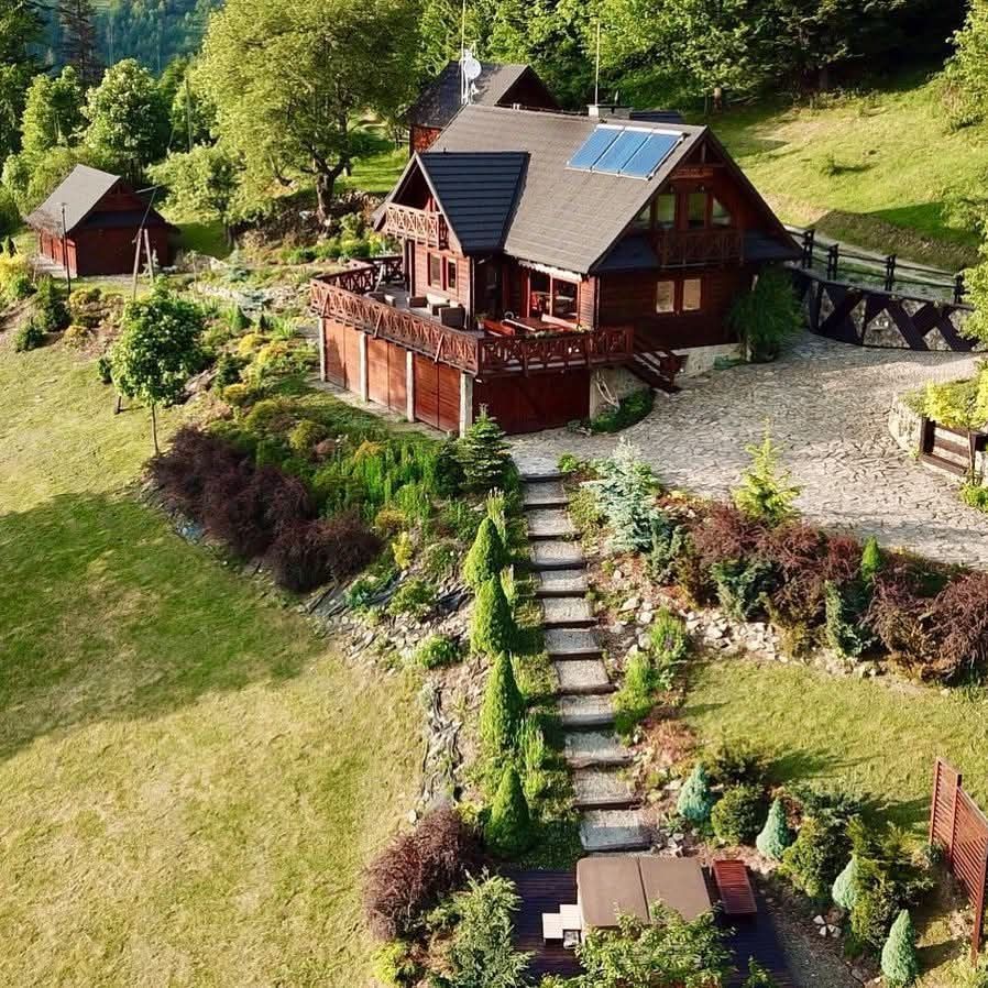 Komfortowy dom do wynajęcia  Beskid Żywiecki dla 12 osób jacuzz saunai