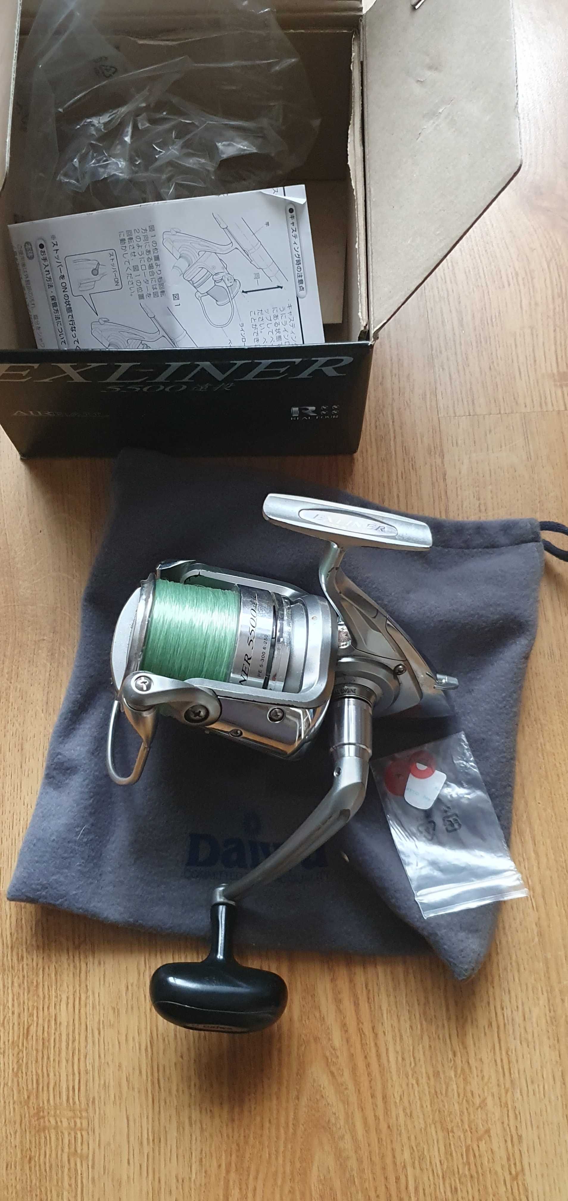 Kołowrotek karpiowy Daiwa Exliner 5500E