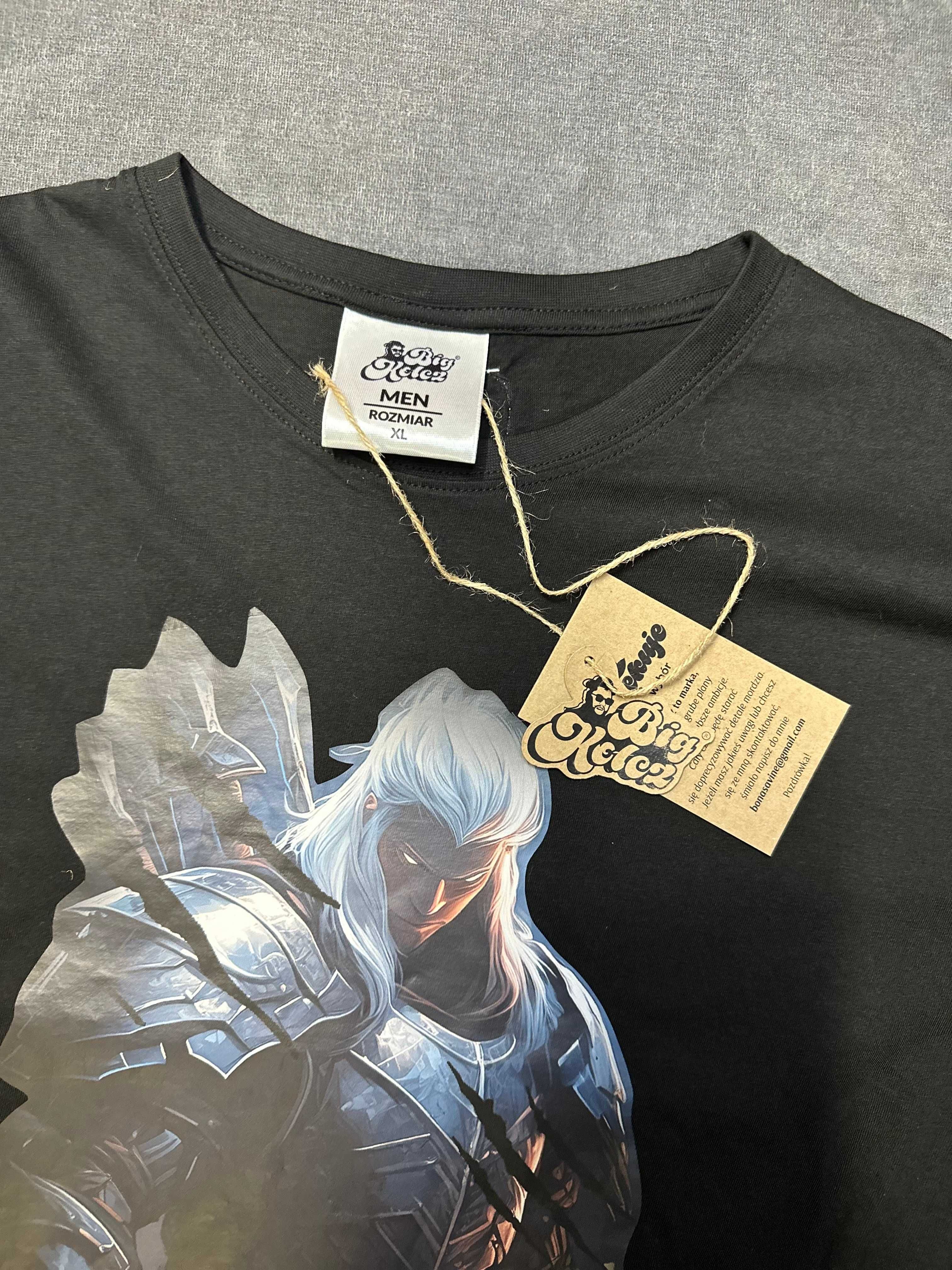 Koszulka Metin2 Bigkołcz Unisex czarna rozmiar. XL