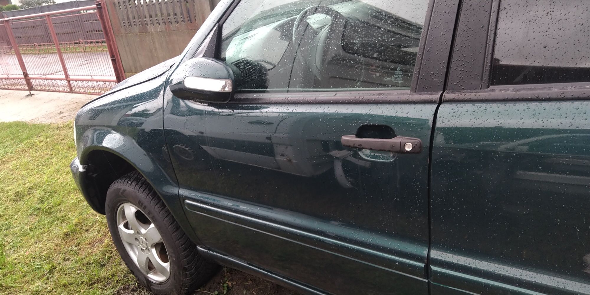 mercedes ml 163 maska skrzynia reduktor drzwi koła fotele