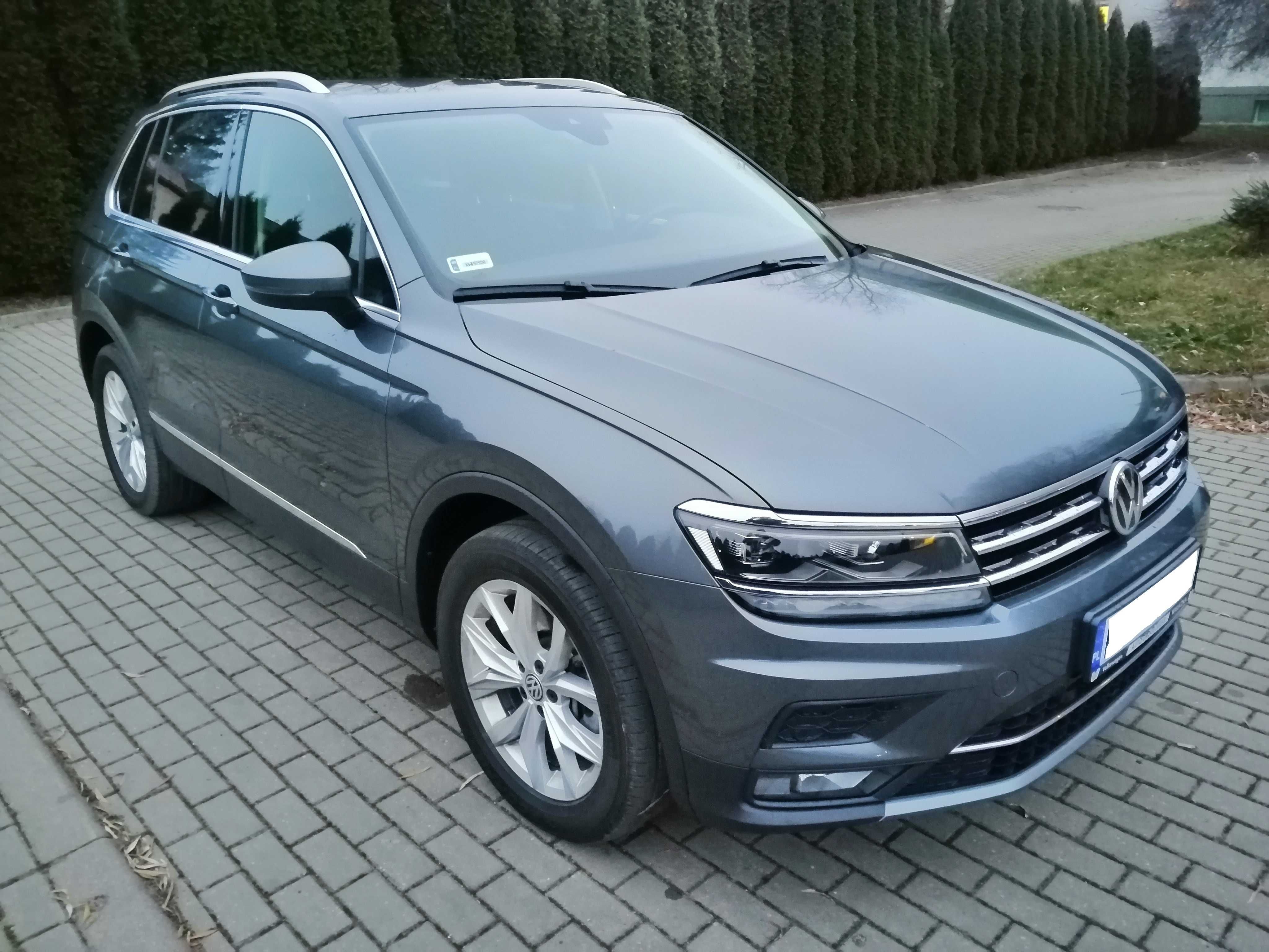 *VW TIGUAN Highline 2.0TSI 4Motion/DSG/2019(18) - Stan wzorowy*