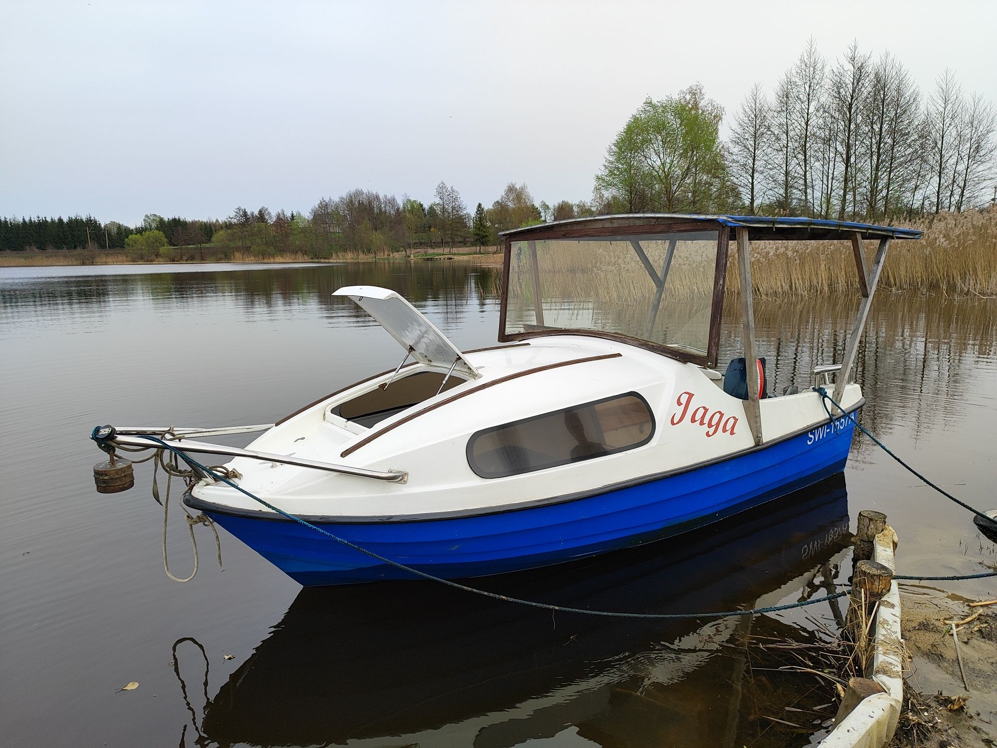Łódka Motorowa Kabinowa