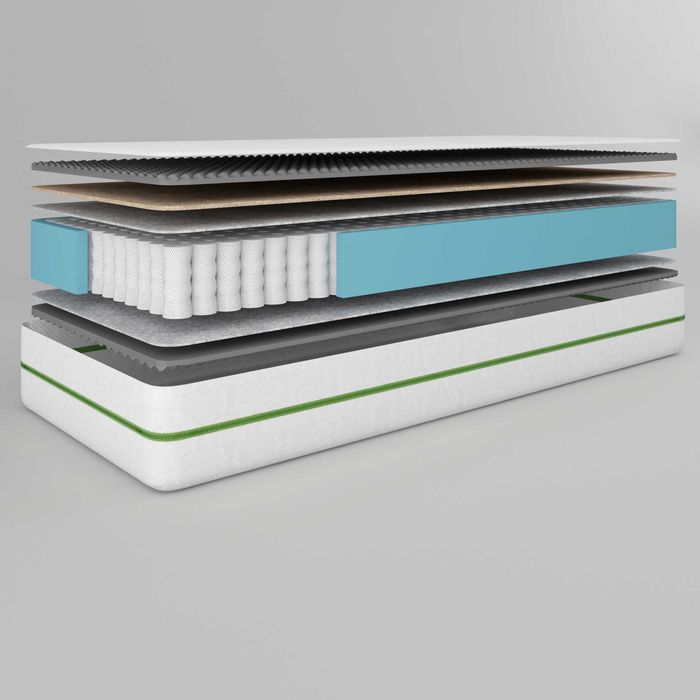 Матрац ортопедичний матраци топер матрас  пружнний безпружинний