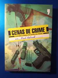 Livro "Cenas de Crime" de Paul Roland