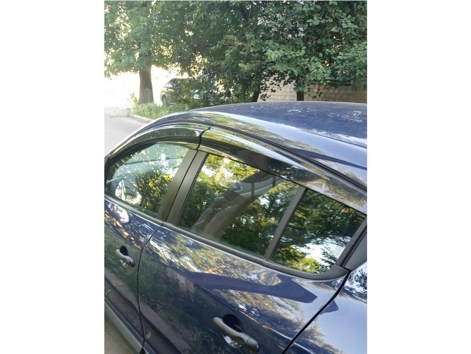 Renault Megane III HB 2009-2016рр. Вітровики (4 шт., Sunplex Sport)