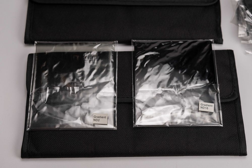Kit de Filtros ND + Degradê Quadrado para Longa Exposição *COMO NOVO*