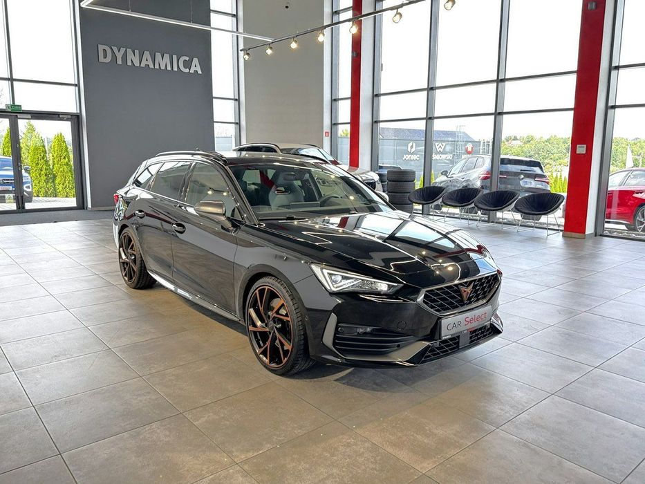 Cupra Leon Sportstourer 2.0TSI 245KM DSG 2021 r., salon PL, I właściciel, komplet kół