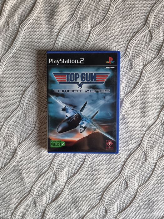 Jogo Top Gun Combat Zones PlayStation 2