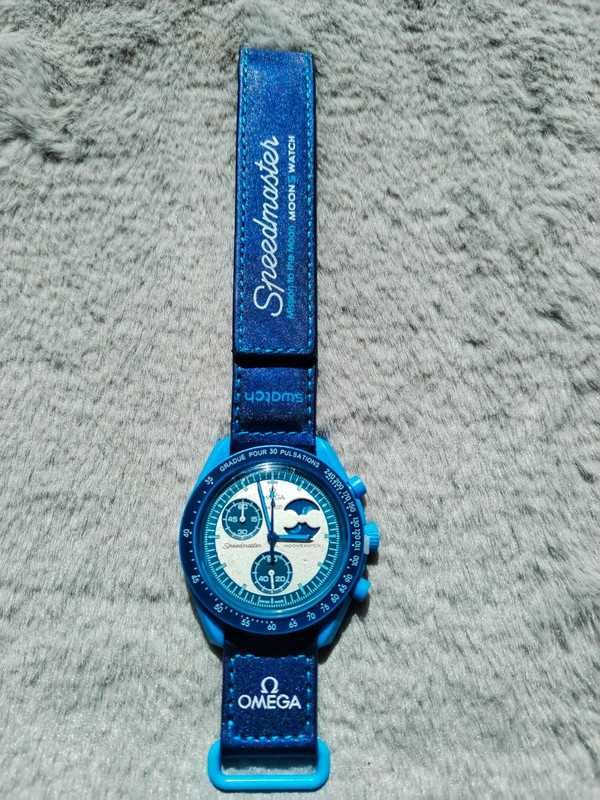 Swatch x Omega Super Blue Moon*