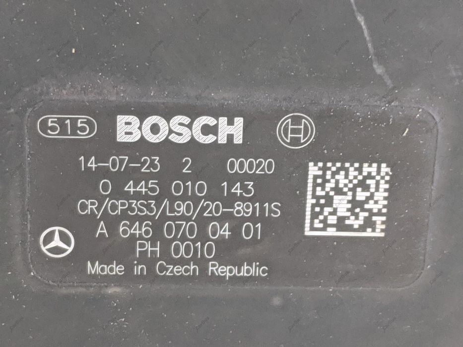 ПНВТ дизель Mercedes Sprinter W906 ТНВД Мерседес Спрінтер
