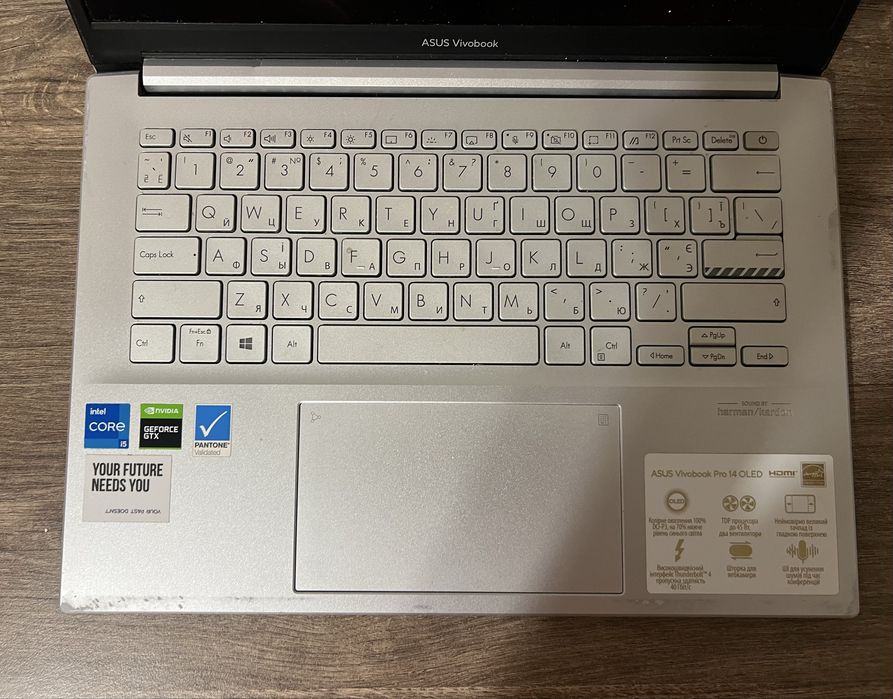 Ноутбук ASUS Vivobook Pro 14 OLED на запчастини