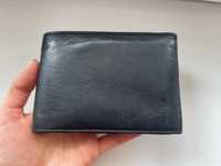 Czarny skorzany portfel męski Timberland