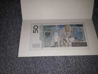 Banknoty 50 zł z 2005 r. ze św. Janem Pawłem II