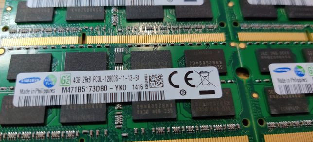 DDR3L 4GB для ноутбука