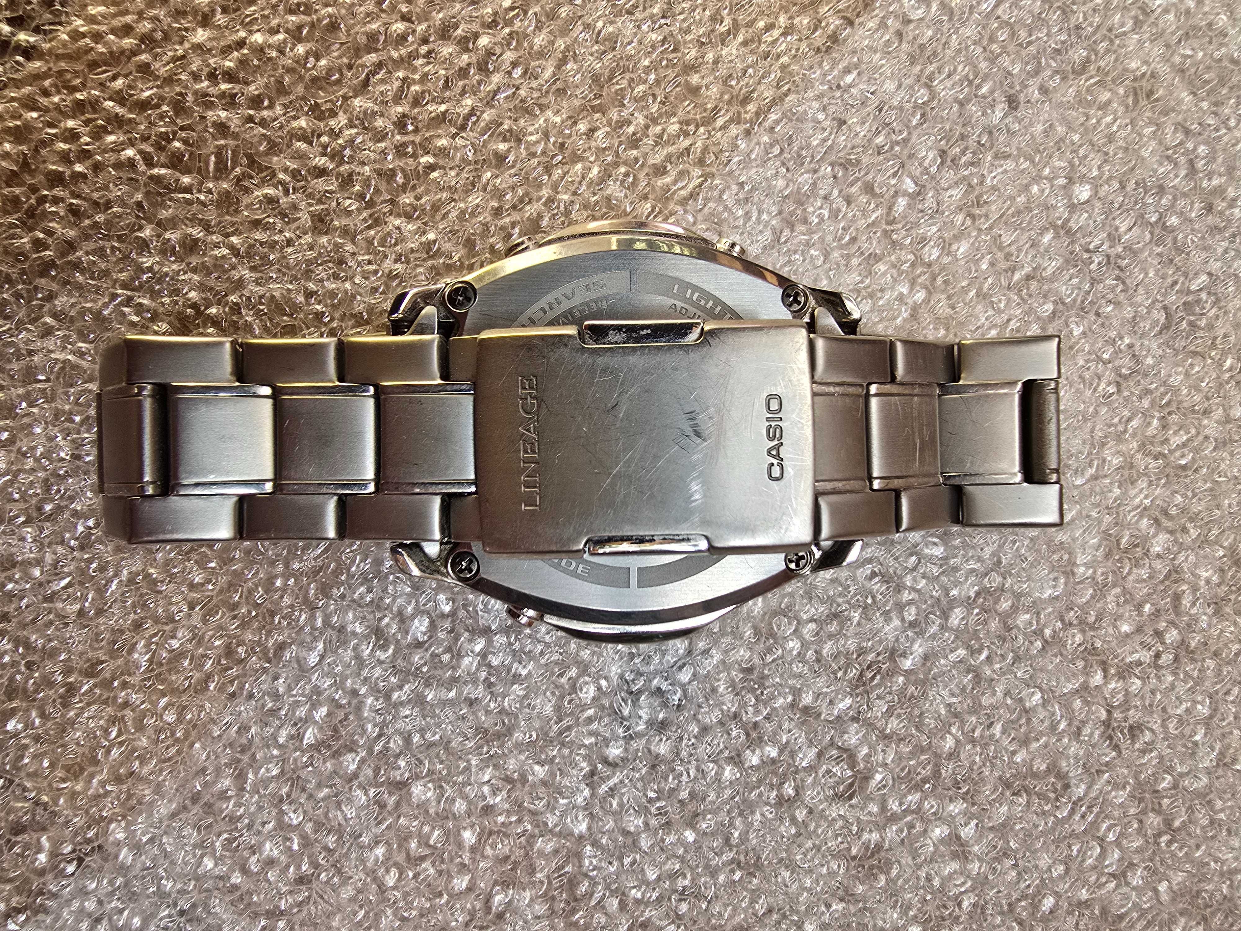 Годинник Casio LineAge LCW-M100TS. Solar, титан, сапфір
