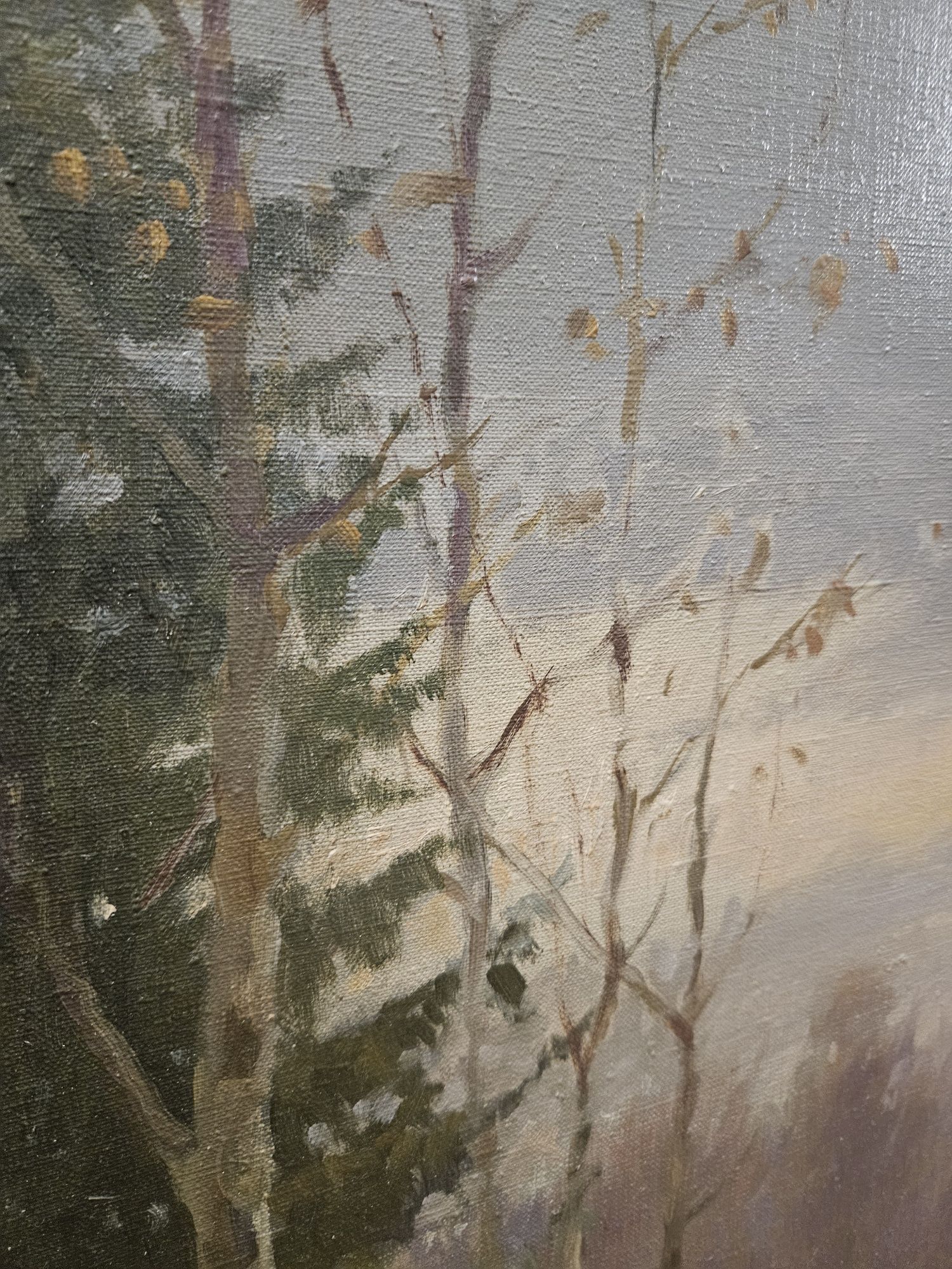 Duży obraz płótno 147/107 K.Gwiazdowski 92r