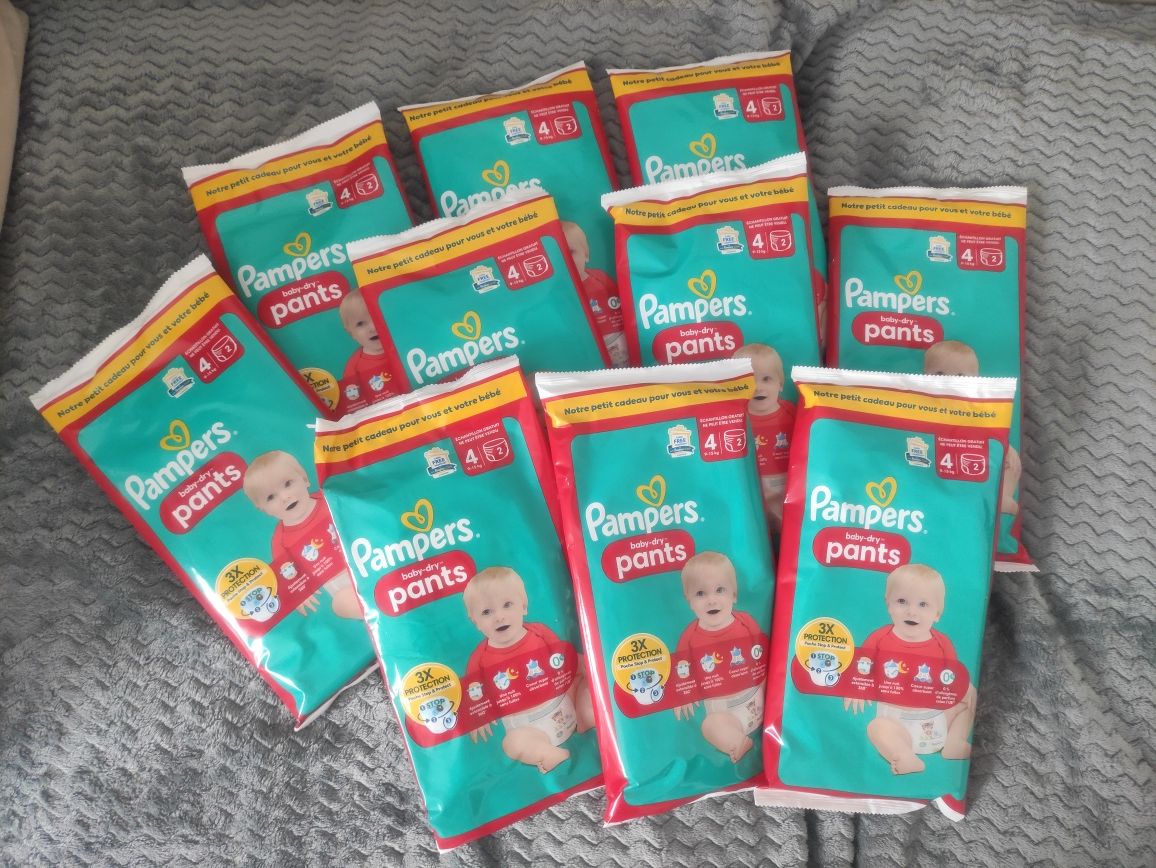 Pampers Pants baby-dry 4, 10 paczek