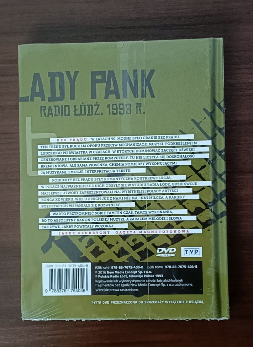Lady Pank - Koncert Akustyczny Radio Łódź 1993 - Książka + DVD