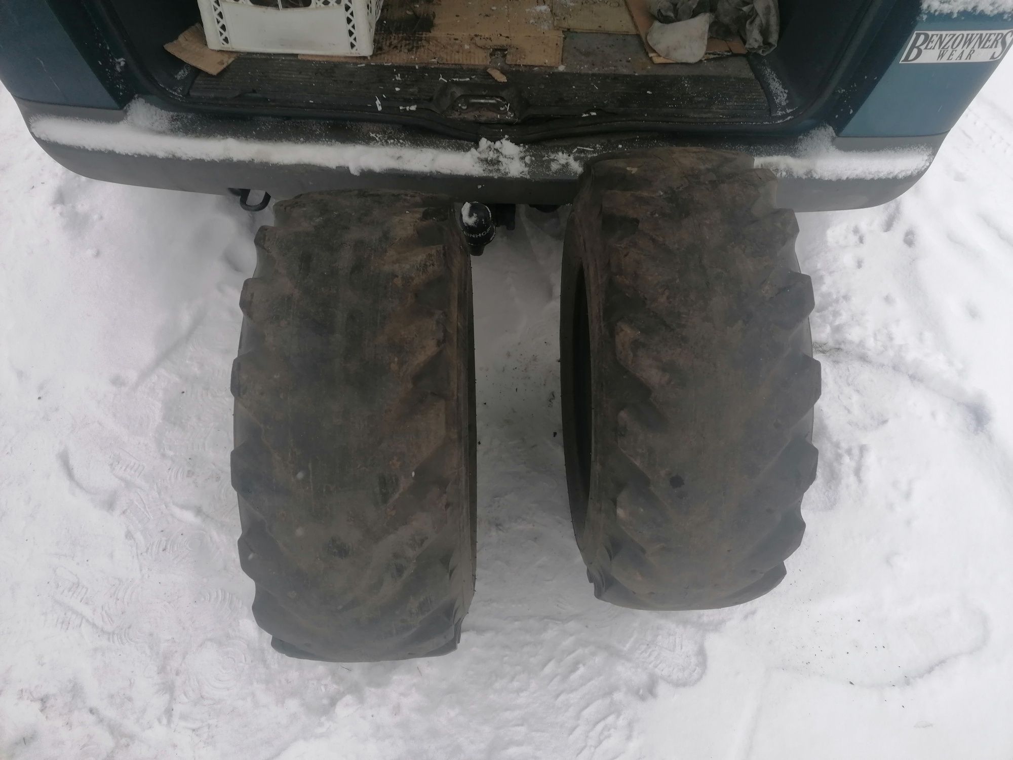 Opony 27x10-12  250 75 R12 do wózka widłowego 2szt pompowane