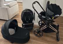 CYBEX - PRIAM Rose Gold - Ovinho+Alcofa+Cadeira