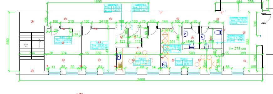 Lokal biurowy 52 m² – parter, 2 pokoje, parking, Ostrowiec Św.