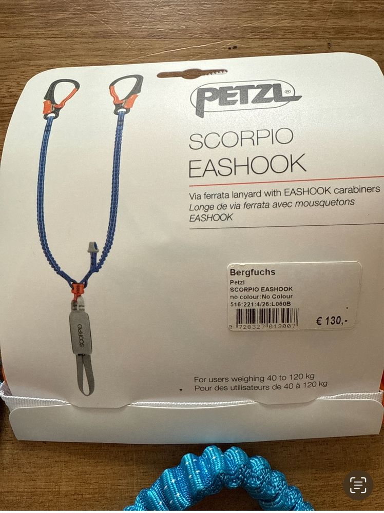 Petzl Scorpio Easyhook