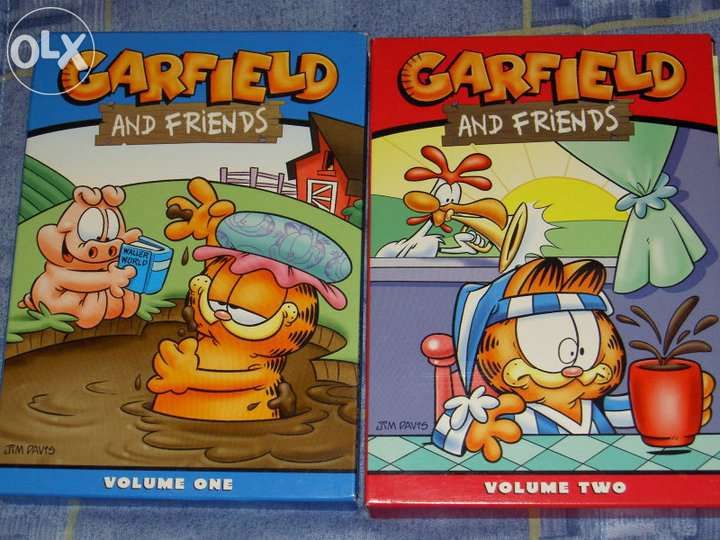 Serie Garfield – Áudio e Leg. Inglês, importado e raro